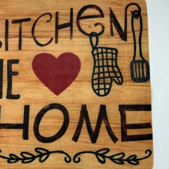 Photoprema Kitchen Accent Mat This Kitchen Is The Heart of The Home 17 X 28 in - Picture 7 of 16